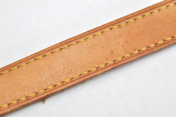 Authentic Louis Vuitton Leather Shoulder Strap For Bucket GM 31.9" Beige 3389K