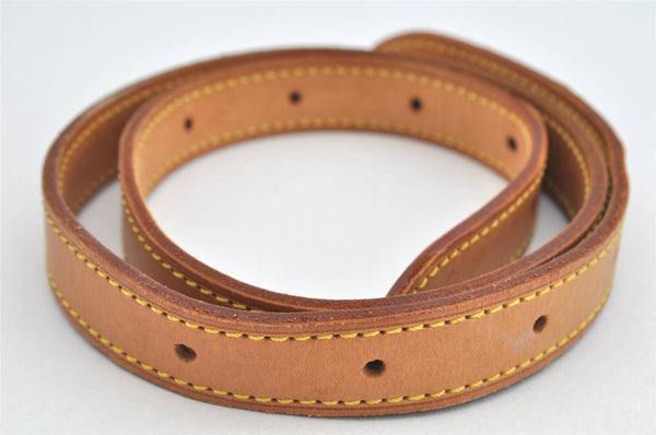 Authentic Louis Vuitton Leather Shoulder Strap For Bucket GM 31.9" Beige 3389K