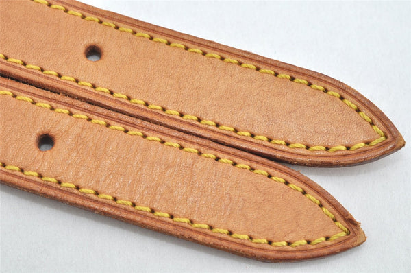 Authentic Louis Vuitton Leather Shoulder Strap For Bucket GM 31.9" Beige 3389K