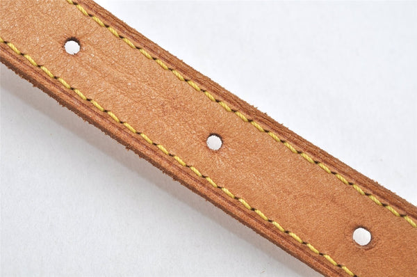Authentic Louis Vuitton Leather Shoulder Strap For Bucket GM 31.9" Beige 3389K