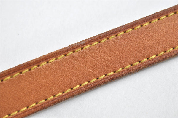 Authentic Louis Vuitton Leather Shoulder Strap For Bucket GM 31.9" Beige 3389K
