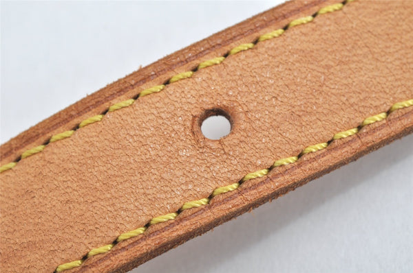 Authentic Louis Vuitton Leather Shoulder Strap For Bucket GM 31.9" Beige 3389K