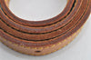 Authentic Louis Vuitton Leather Shoulder Strap For Bucket GM 31.9" Beige 3389K