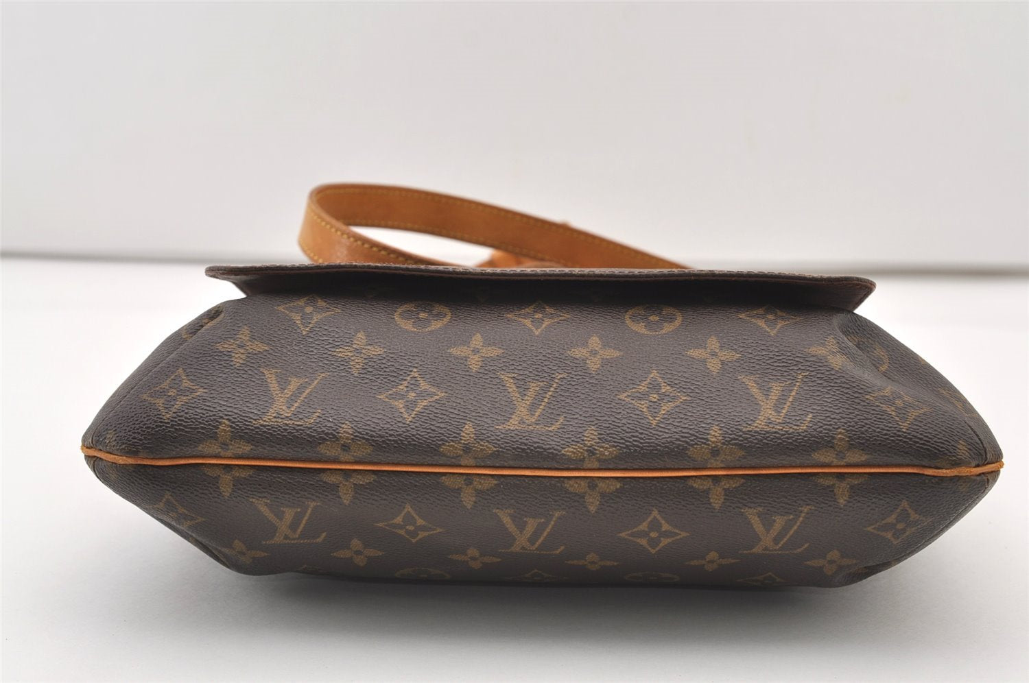 Authentic Louis Vuitton Monogram Musette Shoulder Cross Body Bag M51256 LV 3390J