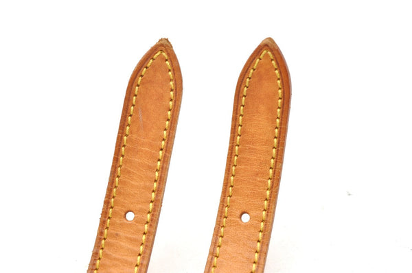 Authentic Louis Vuitton Leather Shoulder Strap For Bucket GM 31.9" Beige 3390K
