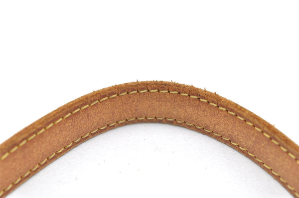 Authentic Louis Vuitton Leather Shoulder Strap For Bucket GM 31.9" Beige 3390K