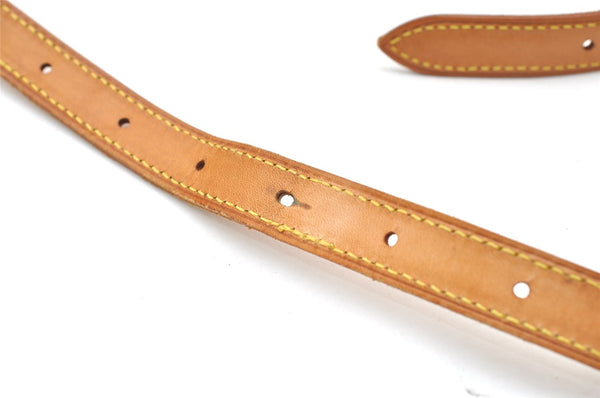 Authentic Louis Vuitton Leather Shoulder Strap For Bucket GM 31.9" Beige 3390K