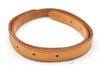 Authentic Louis Vuitton Leather Shoulder Strap For Bucket GM 31.9" Beige 3390K