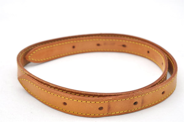 Authentic Louis Vuitton Leather Shoulder Strap For Bucket GM 31.9" Beige 3390K