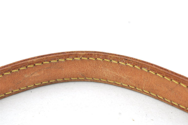 Authentic Louis Vuitton Leather Shoulder Strap For Bucket GM 31.9" Beige 3390K