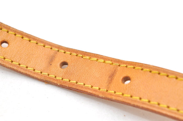 Authentic Louis Vuitton Leather Shoulder Strap For Bucket GM 31.9" Beige 3390K