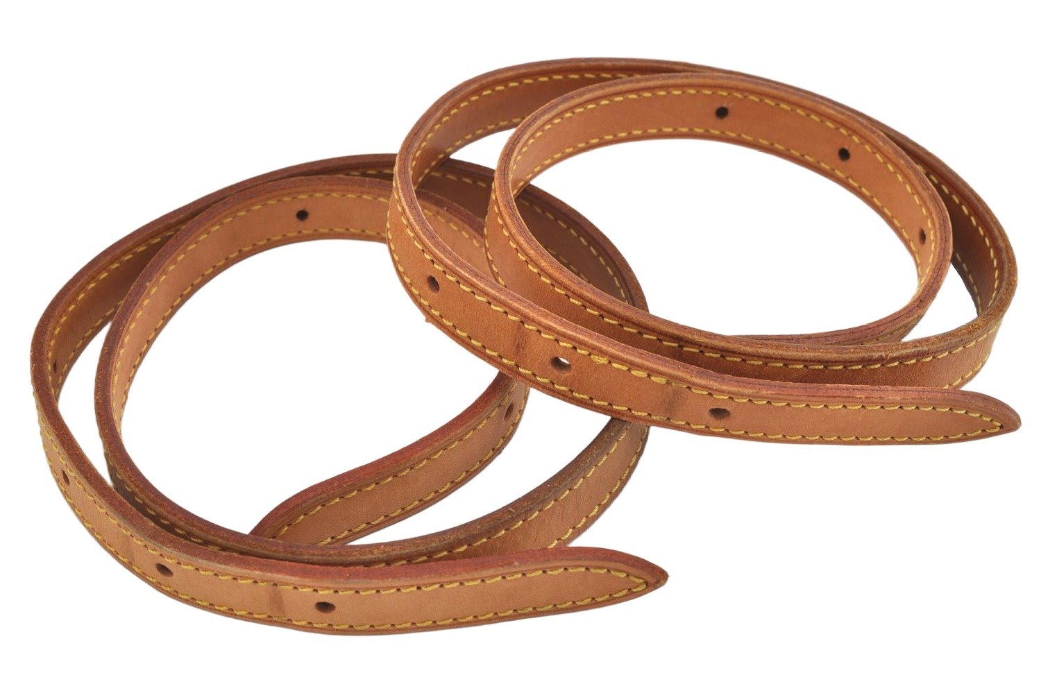 Authentic Louis Vuitton Leather Shoulder Strap For Bucket PM 27.6