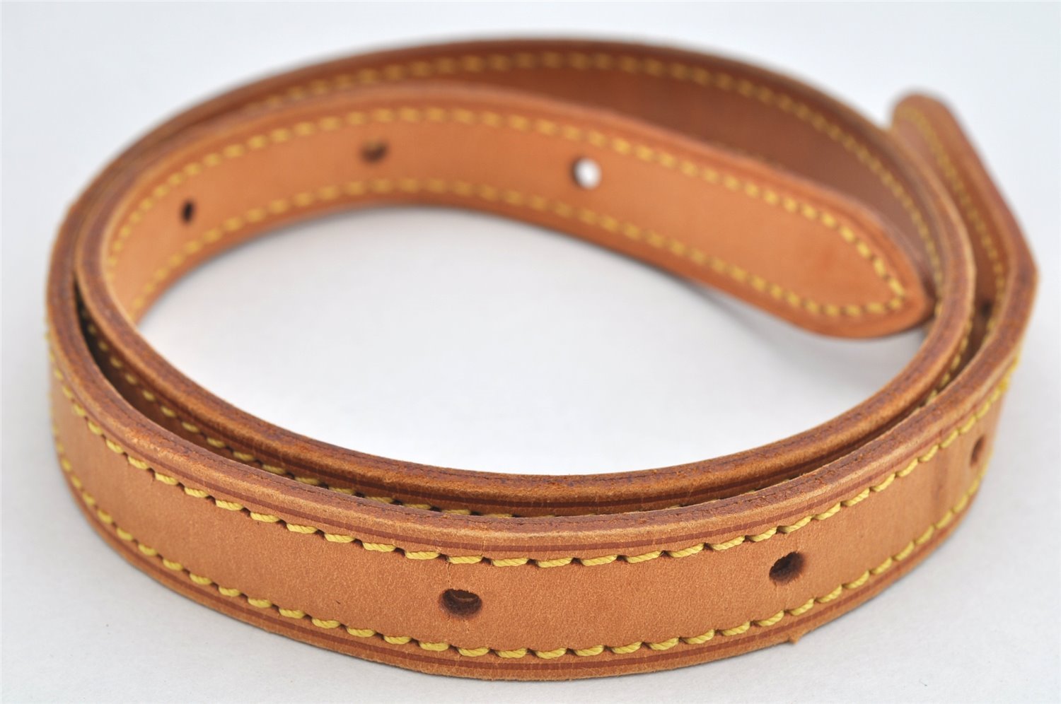 Authentic Louis Vuitton Leather Shoulder Strap For Bucket PM 27.6