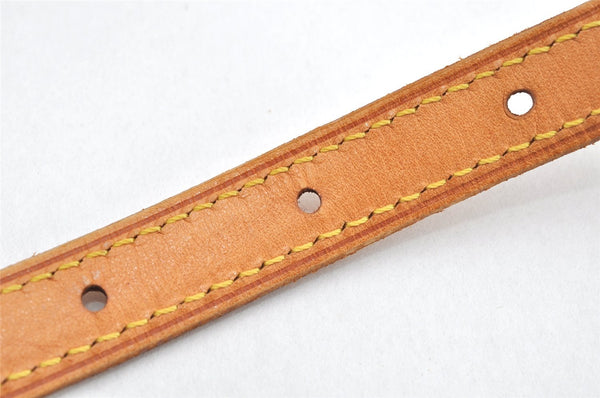 Authentic Louis Vuitton Leather Shoulder Strap For Bucket PM 27.6" Beige 3391K
