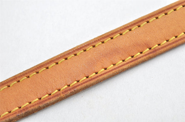Authentic Louis Vuitton Leather Shoulder Strap For Bucket PM 27.6" Beige 3391K