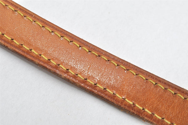 Authentic Louis Vuitton Leather Shoulder Strap For Bucket PM 27.6" Beige 3391K