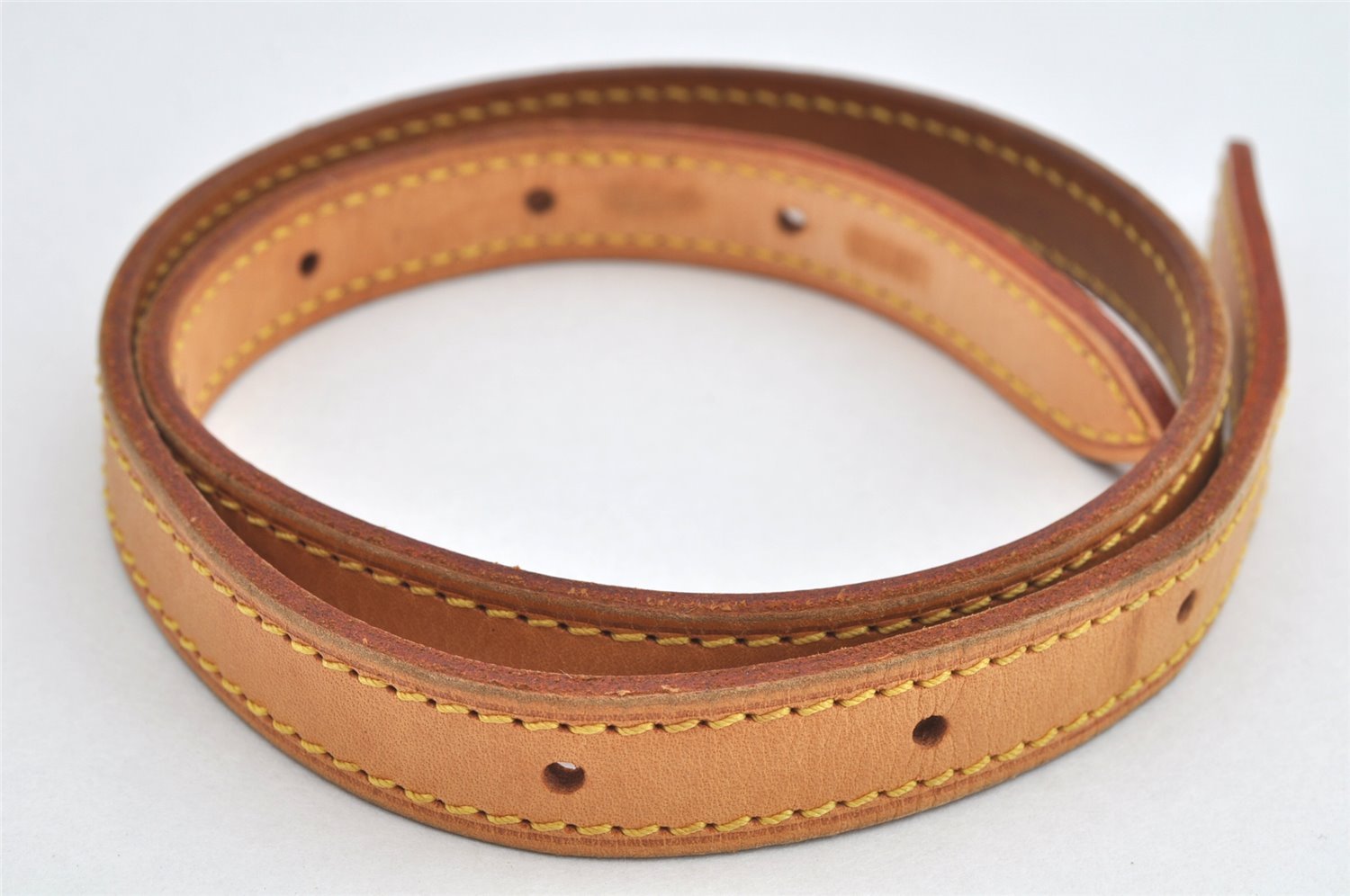 Authentic Louis Vuitton Leather Shoulder Strap For Bucket PM 27.6