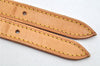 Authentic Louis Vuitton Leather Shoulder Strap For Bucket PM 27.6" Beige 3391K