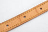 Authentic Louis Vuitton Leather Shoulder Strap For Bucket PM 27.6" Beige 3391K