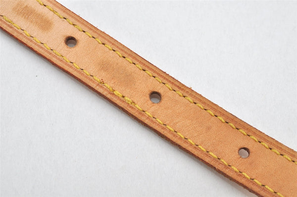 Authentic Louis Vuitton Leather Shoulder Strap For Bucket PM 27.6" Beige 3391K
