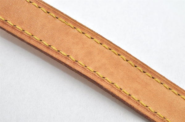 Authentic Louis Vuitton Leather Shoulder Strap For Bucket PM 27.6" Beige 3391K
