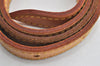Authentic Louis Vuitton Leather Shoulder Strap For Bucket PM 27.6" Beige 3391K
