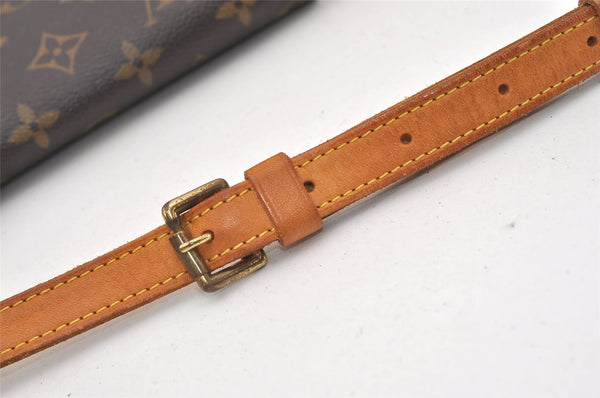 Auth Louis Vuitton Monogram Musette Salsa M51387 Long Shoulder Cross Bag 3392J