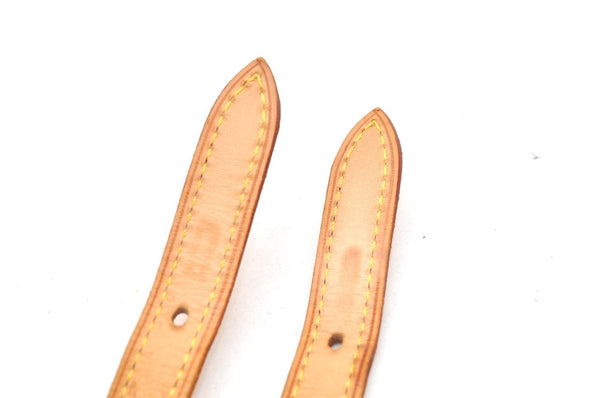 Authentic Louis Vuitton Leather Shoulder Strap For Bucket PM 27.6" Beige 3392K