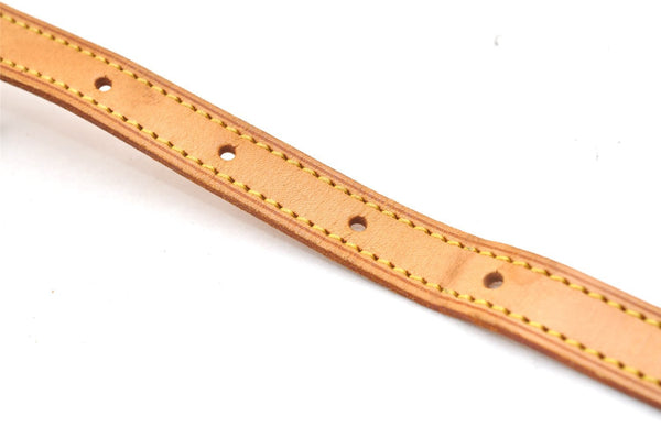 Authentic Louis Vuitton Leather Shoulder Strap For Bucket PM 27.6" Beige 3392K