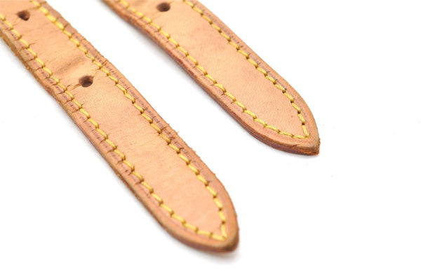 Authentic Louis Vuitton Leather Shoulder Strap For Bucket PM 27.6" Beige 3392K