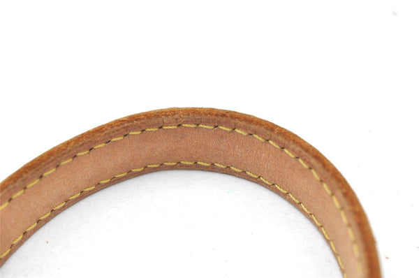 Authentic Louis Vuitton Leather Shoulder Strap For Bucket PM 27.6" Beige 3392K