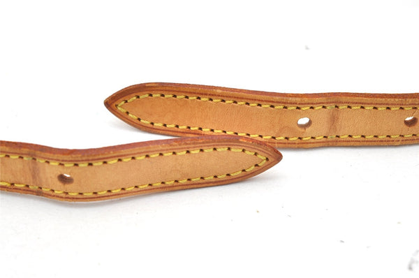 Authentic Louis Vuitton Leather Shoulder Strap For Bucket PM 27.6" Beige 3392K