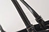 Authentic PRADA Nylon Tessuto Leather Shoulder Tote Hand Bag Purse Black 3393J