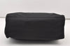 Authentic PRADA Nylon Tessuto Leather Shoulder Tote Hand Bag Purse Black 3393J