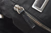 Authentic PRADA Nylon Tessuto Leather Shoulder Tote Hand Bag Purse Black 3393J