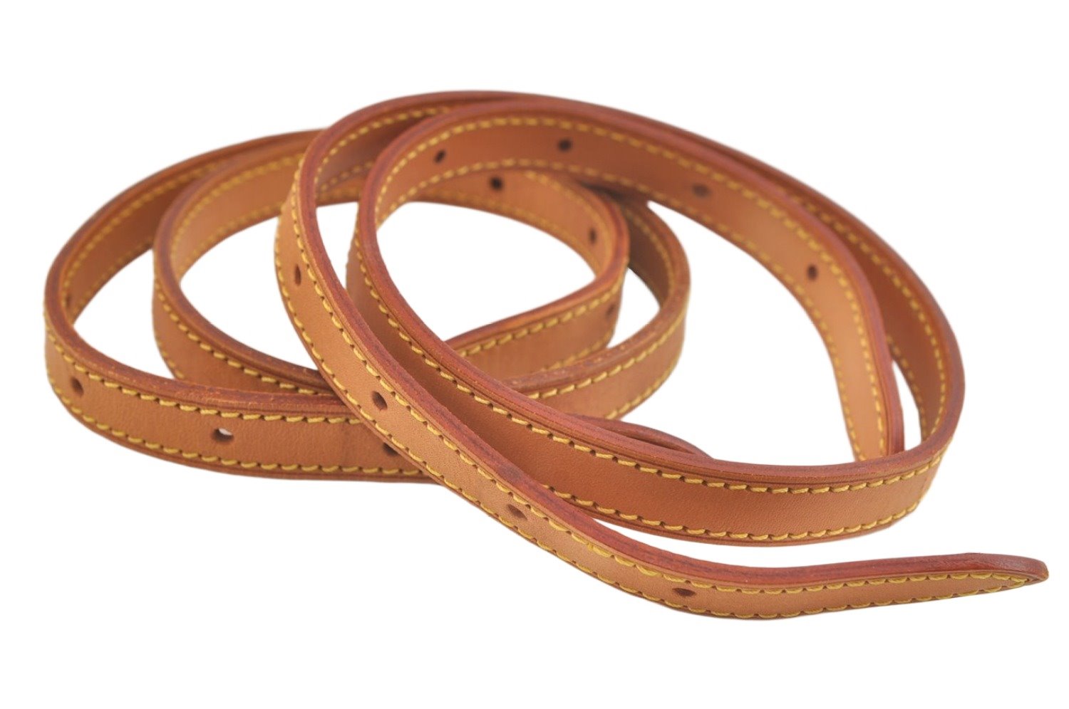 Authentic Louis Vuitton Leather Shoulder Strap For Bucket PM 27.6