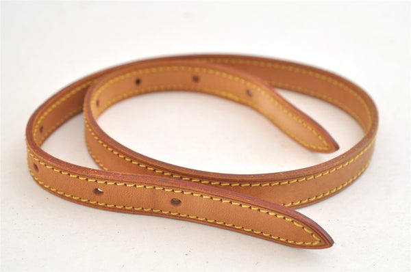 Authentic Louis Vuitton Leather Shoulder Strap For Bucket PM 27.6" Beige 3393K