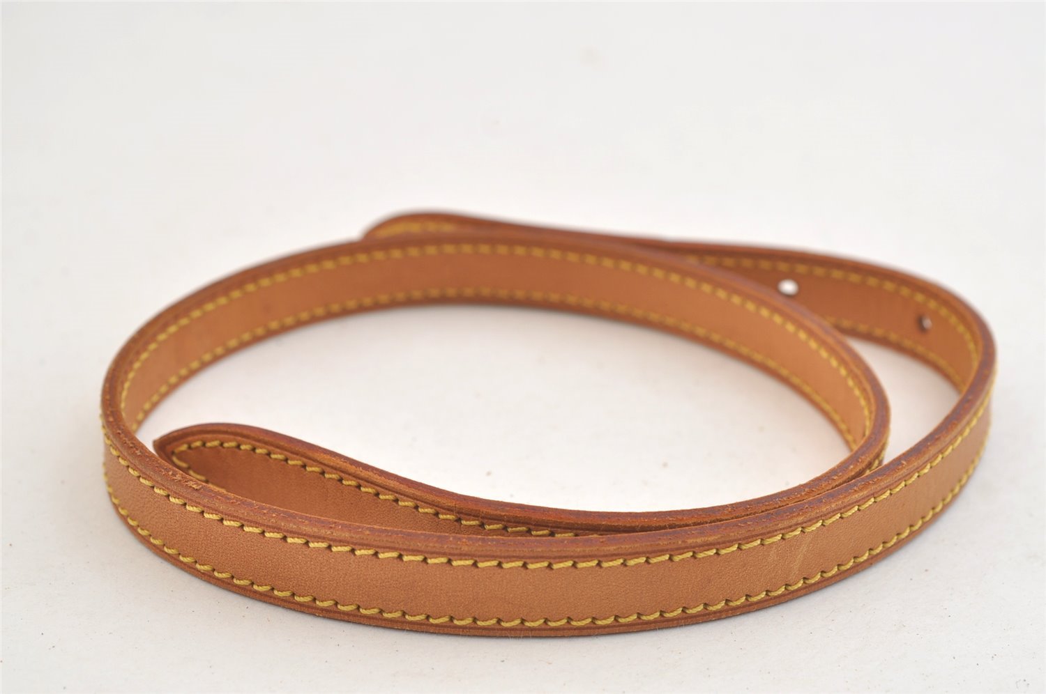 Authentic Louis Vuitton Leather Shoulder Strap For Bucket PM 27.6