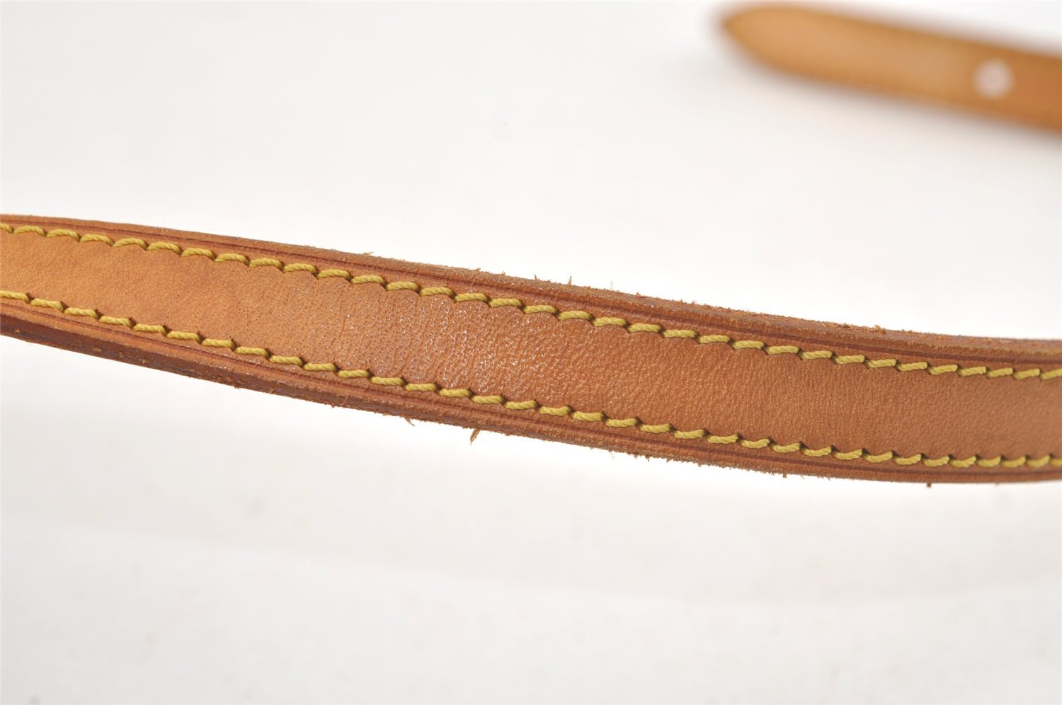 Authentic Louis Vuitton Leather Shoulder Strap For Bucket PM 27.6