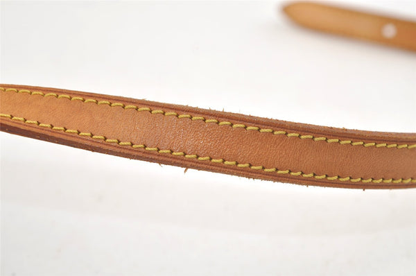 Authentic Louis Vuitton Leather Shoulder Strap For Bucket PM 27.6" Beige 3393K