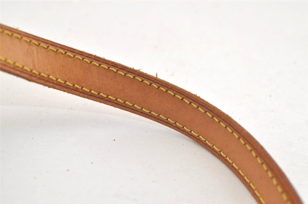 Authentic Louis Vuitton Leather Shoulder Strap For Bucket PM 27.6" Beige 3393K