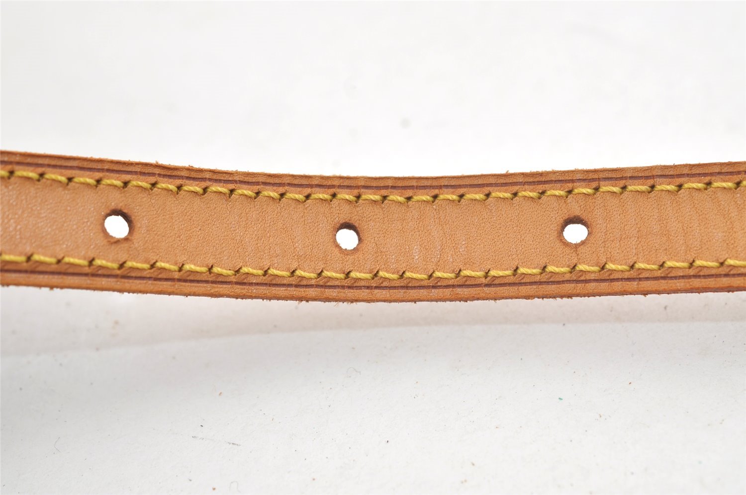 Authentic Louis Vuitton Leather Shoulder Strap For Bucket PM 27.6