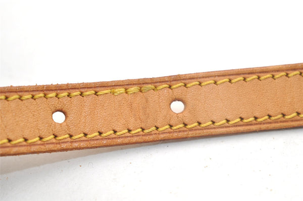Authentic Louis Vuitton Leather Shoulder Strap For Bucket PM 27.6" Beige 3393K