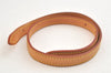 Authentic Louis Vuitton Leather Shoulder Strap For Bucket PM 27.6" Beige 3393K