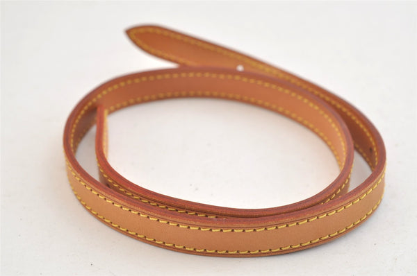 Authentic Louis Vuitton Leather Shoulder Strap For Bucket PM 27.6" Beige 3393K