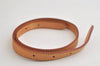 Authentic Louis Vuitton Leather Shoulder Strap For Bucket PM 27.6" Beige 3393K