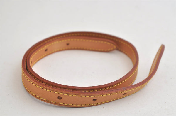 Authentic Louis Vuitton Leather Shoulder Strap For Bucket PM 27.6" Beige 3393K