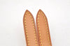 Authentic Louis Vuitton Leather Shoulder Strap For Bucket PM 27.6" Beige 3393K