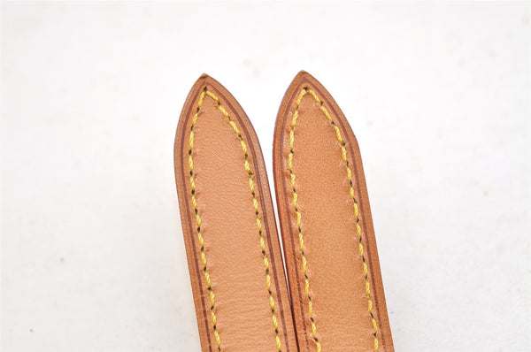 Authentic Louis Vuitton Leather Shoulder Strap For Bucket PM 27.6" Beige 3393K