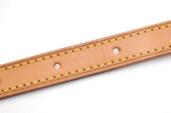 Authentic Louis Vuitton Leather Shoulder Strap For Bucket PM 27.6" Beige 3393K